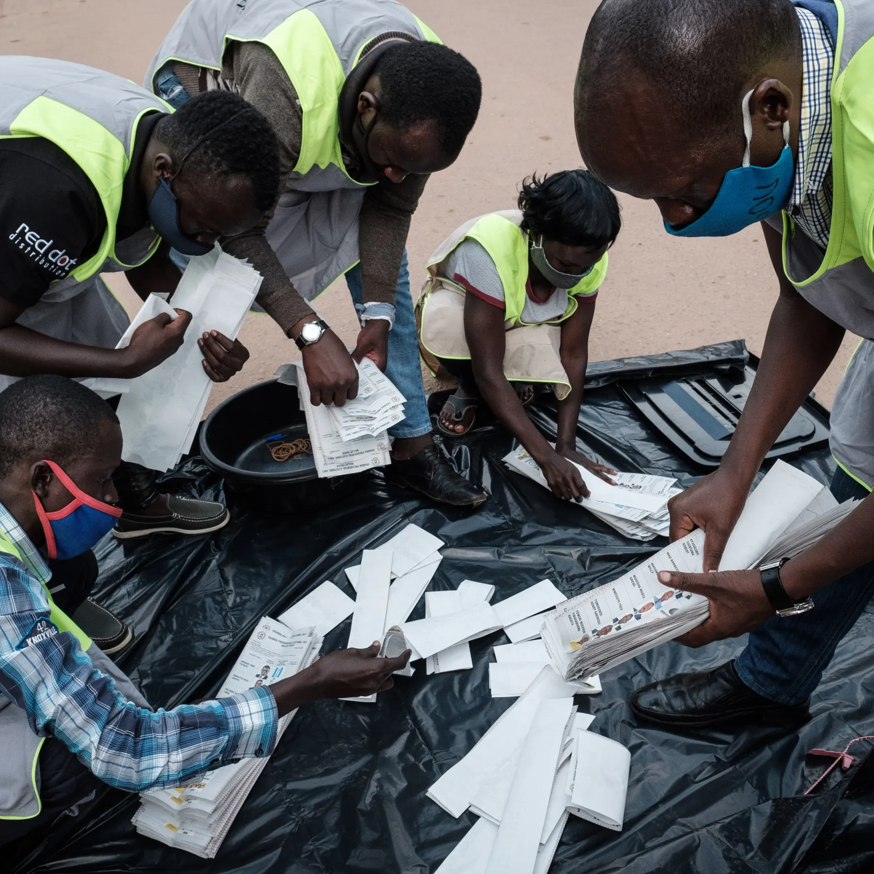 Uganda decides: Vote counting begins as commission appeals for patience