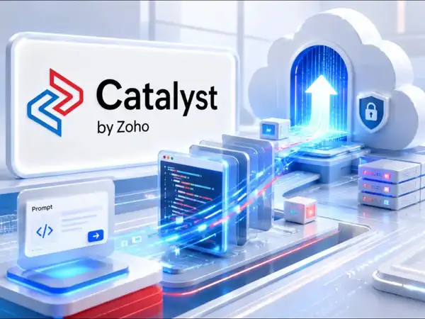 Catalyst by Zoho:AI-Generated Code to Production Full-Stack cloud