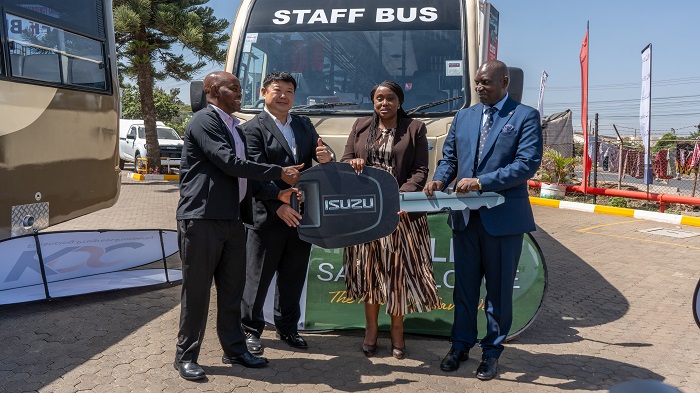 KSLH commissions new Isuzu buses to boost Tsavo lodge operations