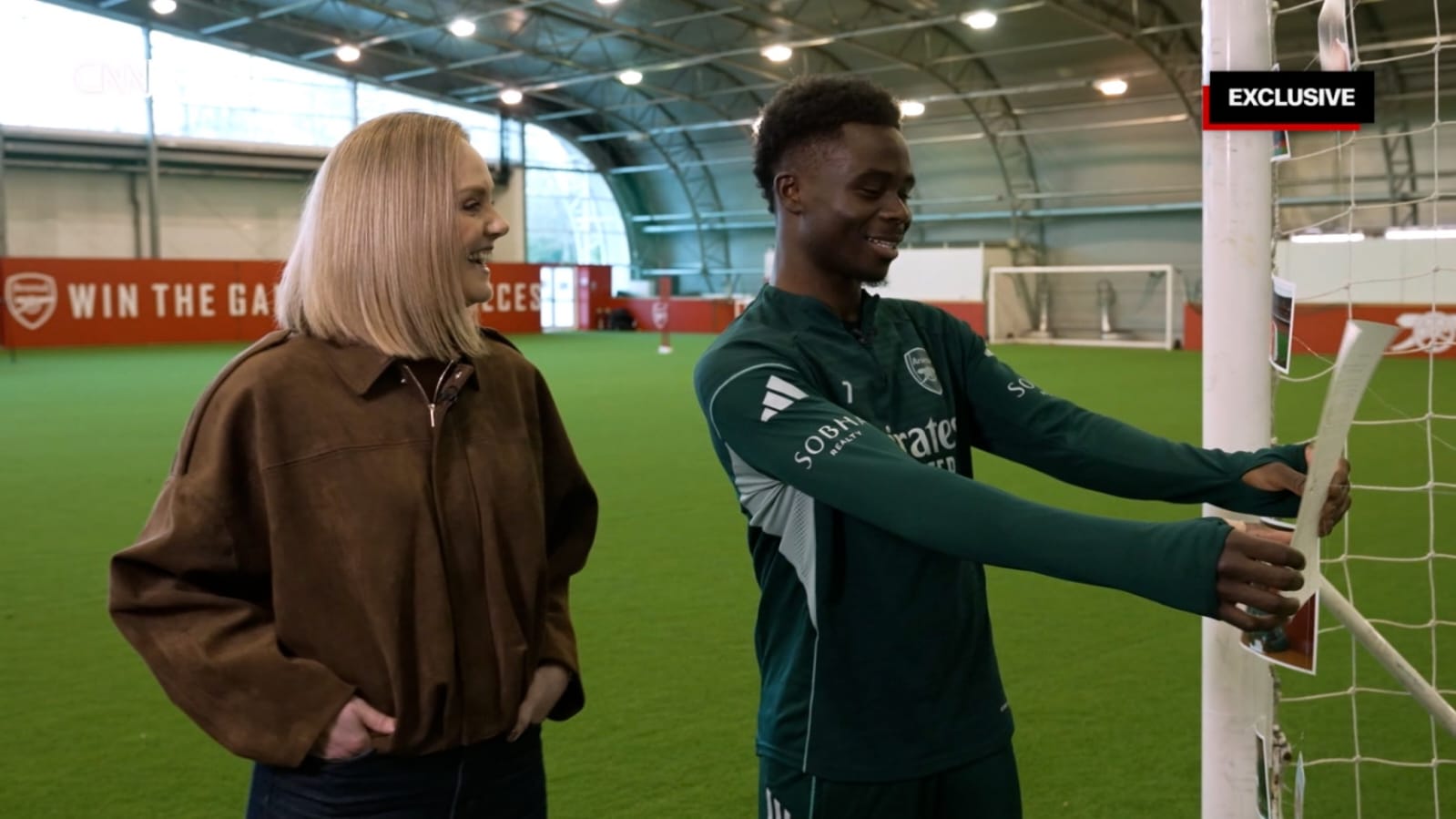 Saka on Arsenal, his parents, and why staying was "an easy choice"