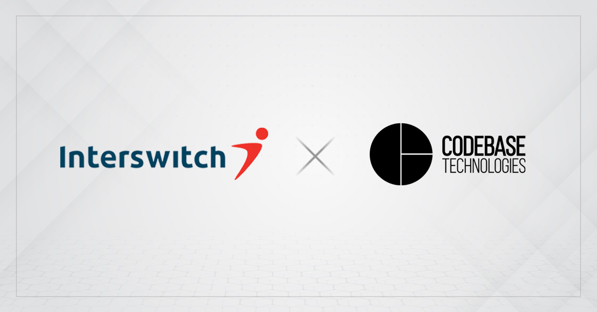 Interswitch partners with Codebase Technologies to accelerate igital financial services across Africa