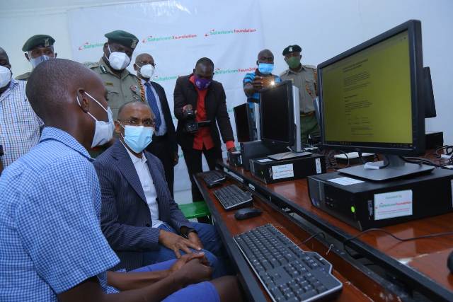 Safaricom Foundation Donates ICT learning Material to Kakamega school