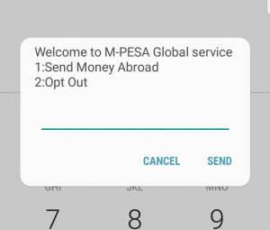 You can now send money across the world with MPesa