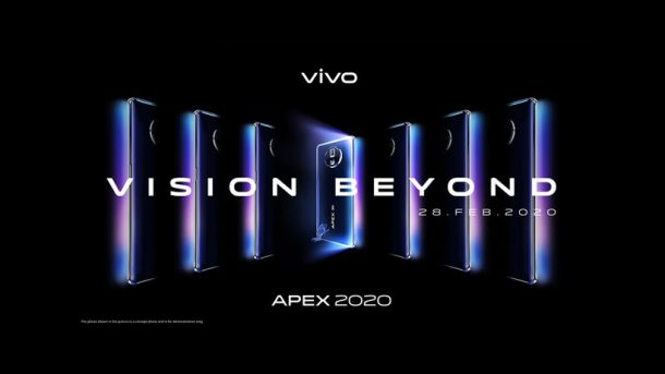 vivo APEX 2020 concept phone coming February 28