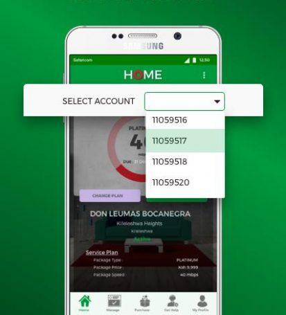 How to Pay Safaricom Home Fiber via Mpesa