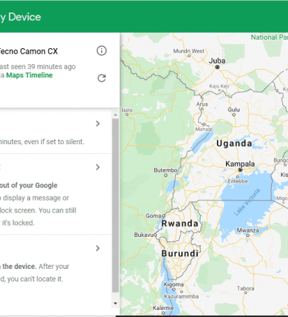 How to track a lost phone in Kenya