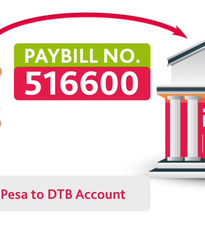 How to deposit money from MPesa to your DTB Bank Account