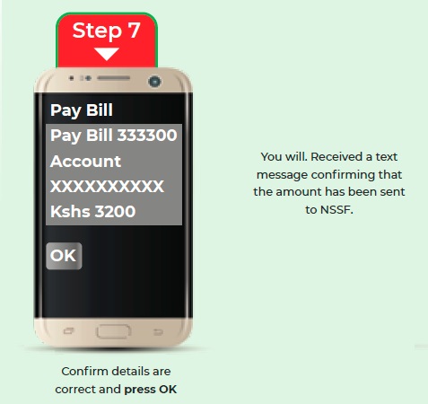 How to Pay NSSF via MPESA