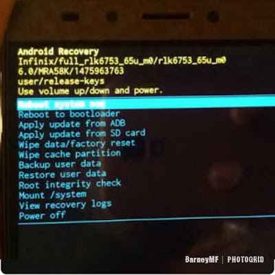 How to bypass Infinix Note 3