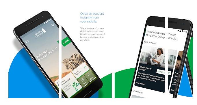 how to open an account with standard chartered mobile app