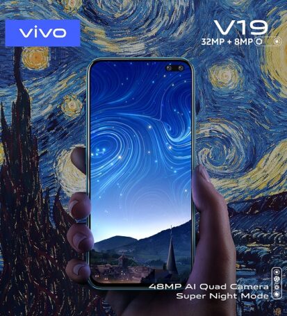 Vivo to Unveil vivo V19 with a Dual Punch Hole Camera in Kenyan Market