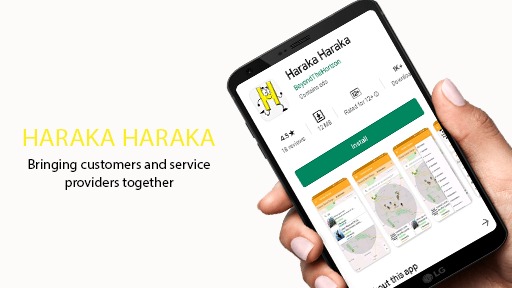 New haraka haraka App to Link Customers with Service Providers