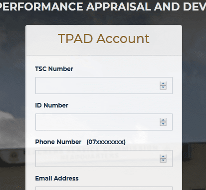 How to Fill TSC TPAD Appraisal Form Online