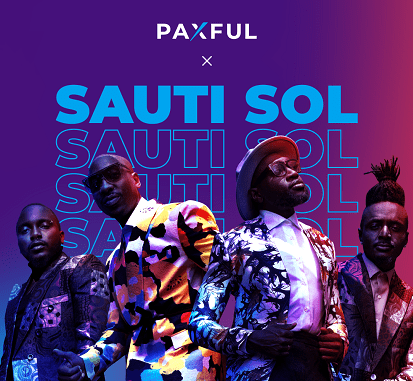 Paxful partners with Sauti Sol to grow crypto reach