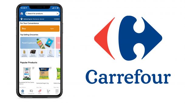 Carrefour Kenya has launched a new mobile app to enhance its online shopping experience