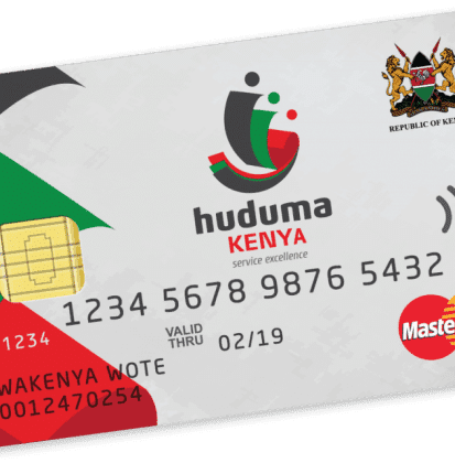 Huduma Namba cards distribution has begun in Nairobi