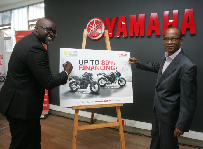 You can now purchase Yamaha motorbikes from as low as Kes.15,000 a month