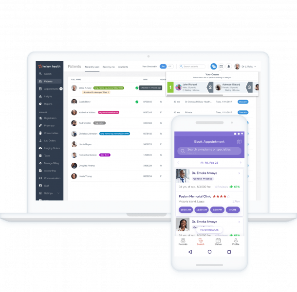 Helium Health launches health tech services in Kenya