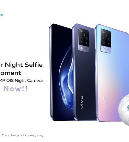 You can now Pre-Order vivo V21 to get UEFA Euro 2020 Limited Freebies