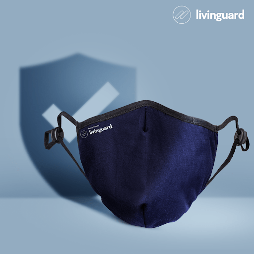 Livinguard germ-destroying face mask in Kenya