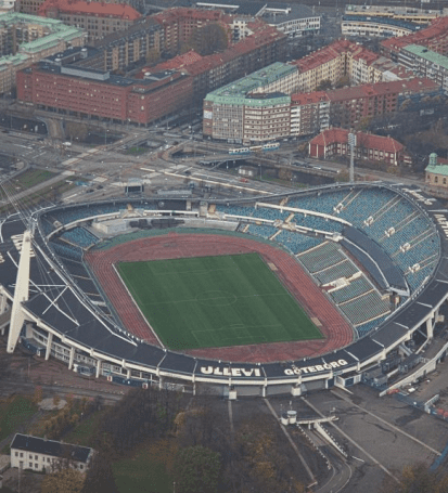 The great Ullevi Stadium
