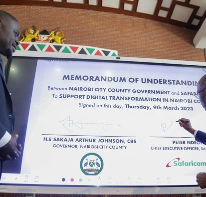 Safaricom, Nairobi County Partner To Digitise County Services With My Nairobi App