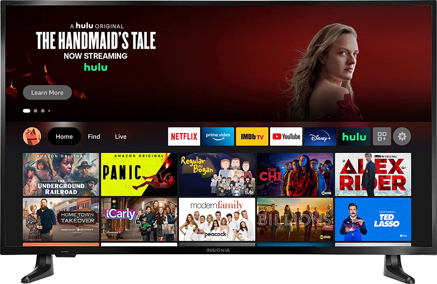 Insignia 4K Ultra HD Smart LED TV (43-Inch)