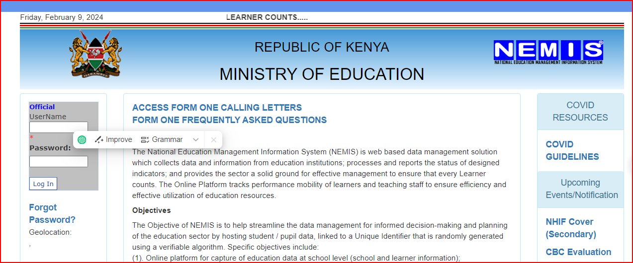 NEMIS - Guide to Login, Registration, UPI Numbers, and Requirements