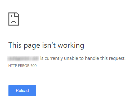 How to Fix the “Currently Unable To Handle This Request” HTTP 500 Error