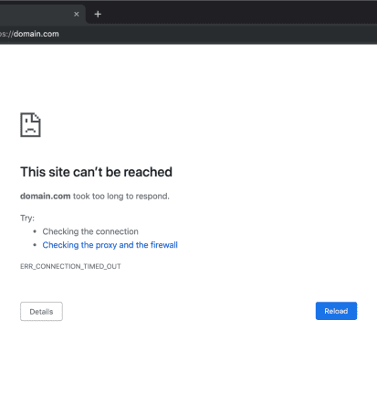 How To Fix the “ERR CONNECTION TIMED OUT” Error