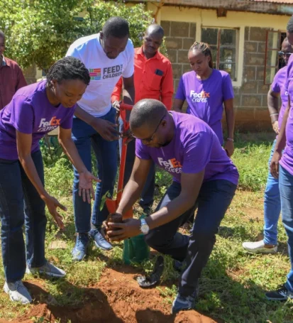 FedEx Partners with Feed the Children for Kenya Food Security Program