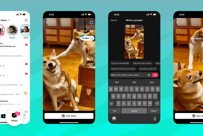 TikTok Introduces AI Alive For Animating Photos Into Videos
