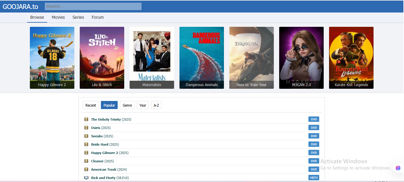 How To Movies & Series from Goojara - Safe, Easy, and Free