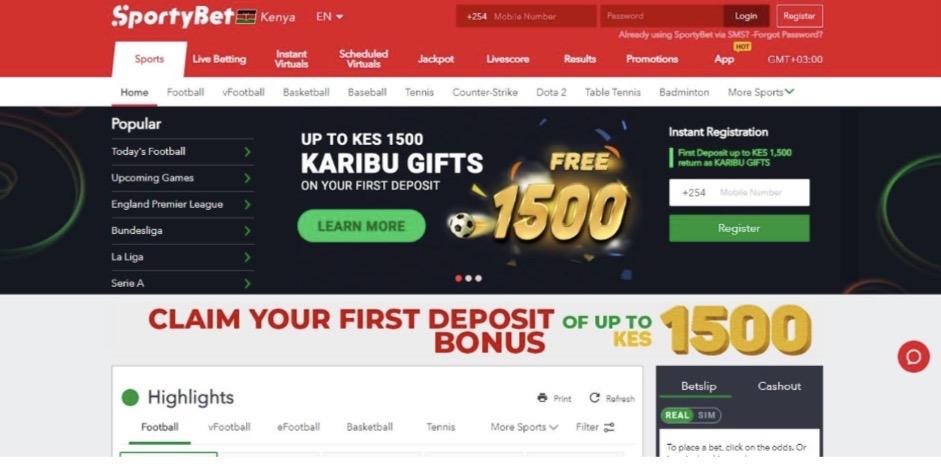 SportyBet Kenya Registration | How to Sign Up, Log In & Claim Bonus
