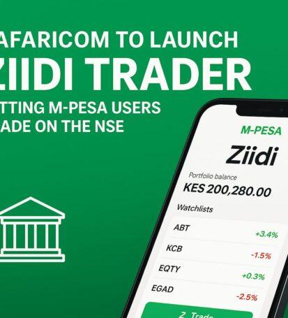 Ziidi Trader Launch Expands Access to NSE Share Trading via M-Pesa